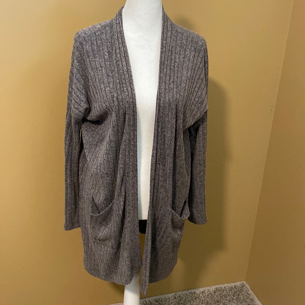 💕 Final Touch Open Front Cardigan Sweater
